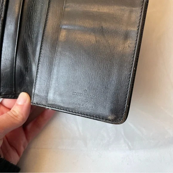 Louis Vuitton Epi Project Pieces Yellow Blue Black Leather Key Holder Wallet - Picture 5 of 9